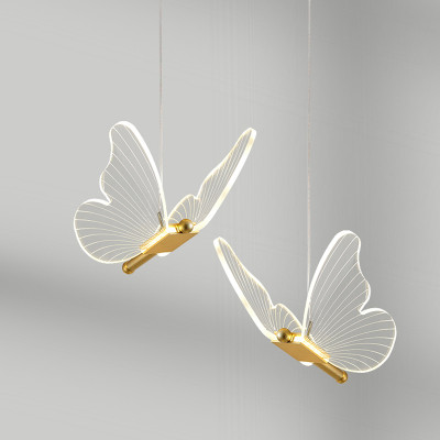 Butterfly Double Pendant Lamp D