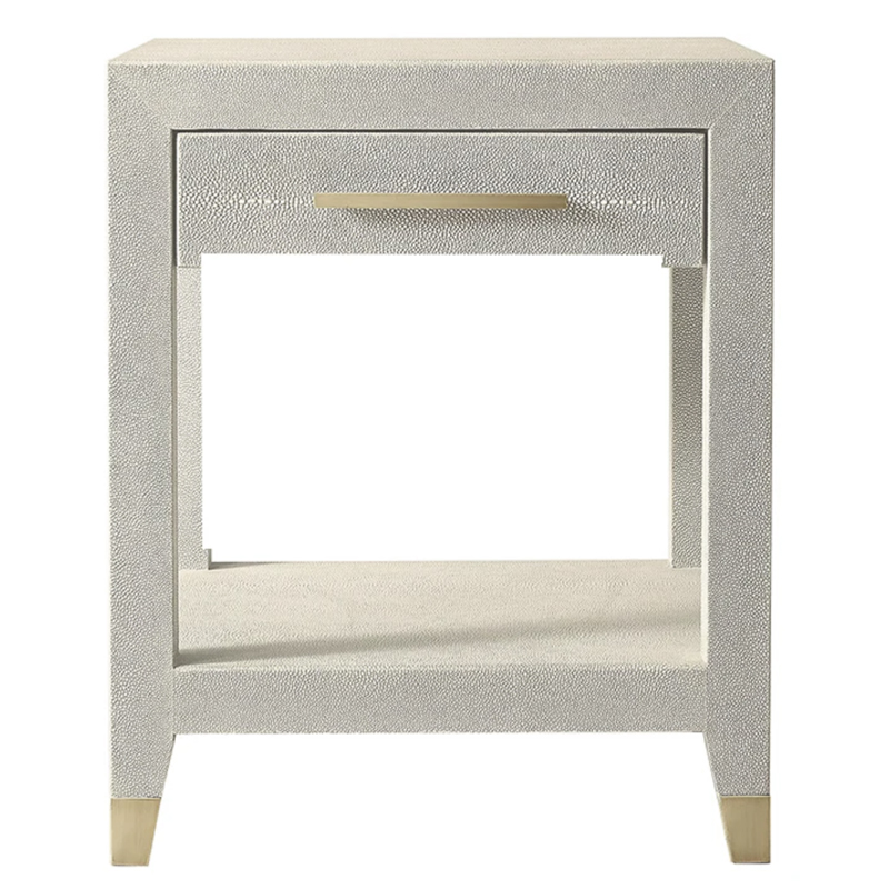 Charles Stingray Ivory Side Table Приставной стол скат