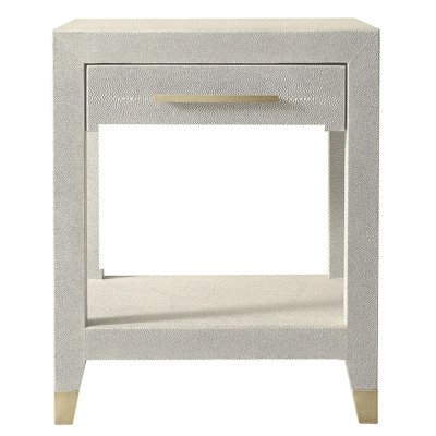 Charles Stingray Ivory Side Table Приставной стол скат