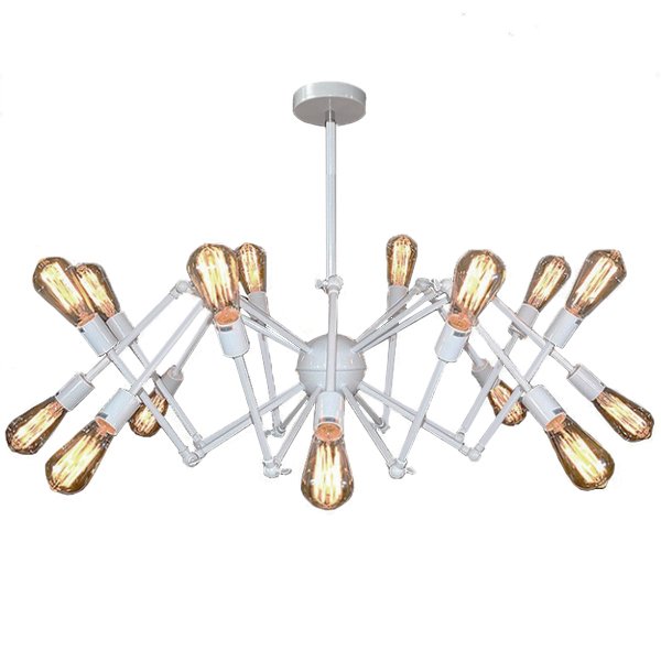 Cветильник Loft Sputnik Chandelier Spider White