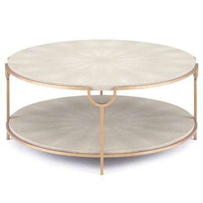 Gaston Stingray Texture Coffee Table Стол Серый скат