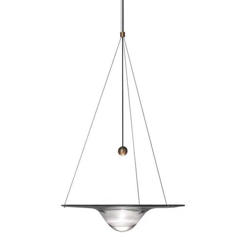 Hesitation Lamp Стеклянный подвесной светильник, имитирующий каплю воды