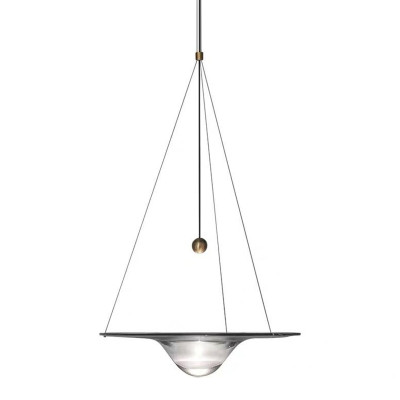 Hesitation Lamp Стеклянный подвесной светильник, имитирующий каплю воды