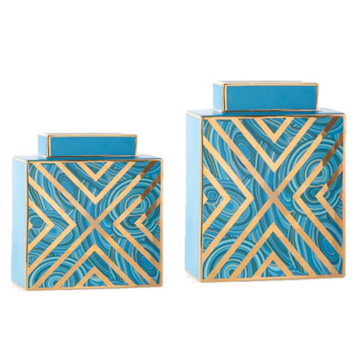 Jonathan Adler MALACHITE X VASE