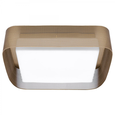 PRECISION Large Flush Mount Brass