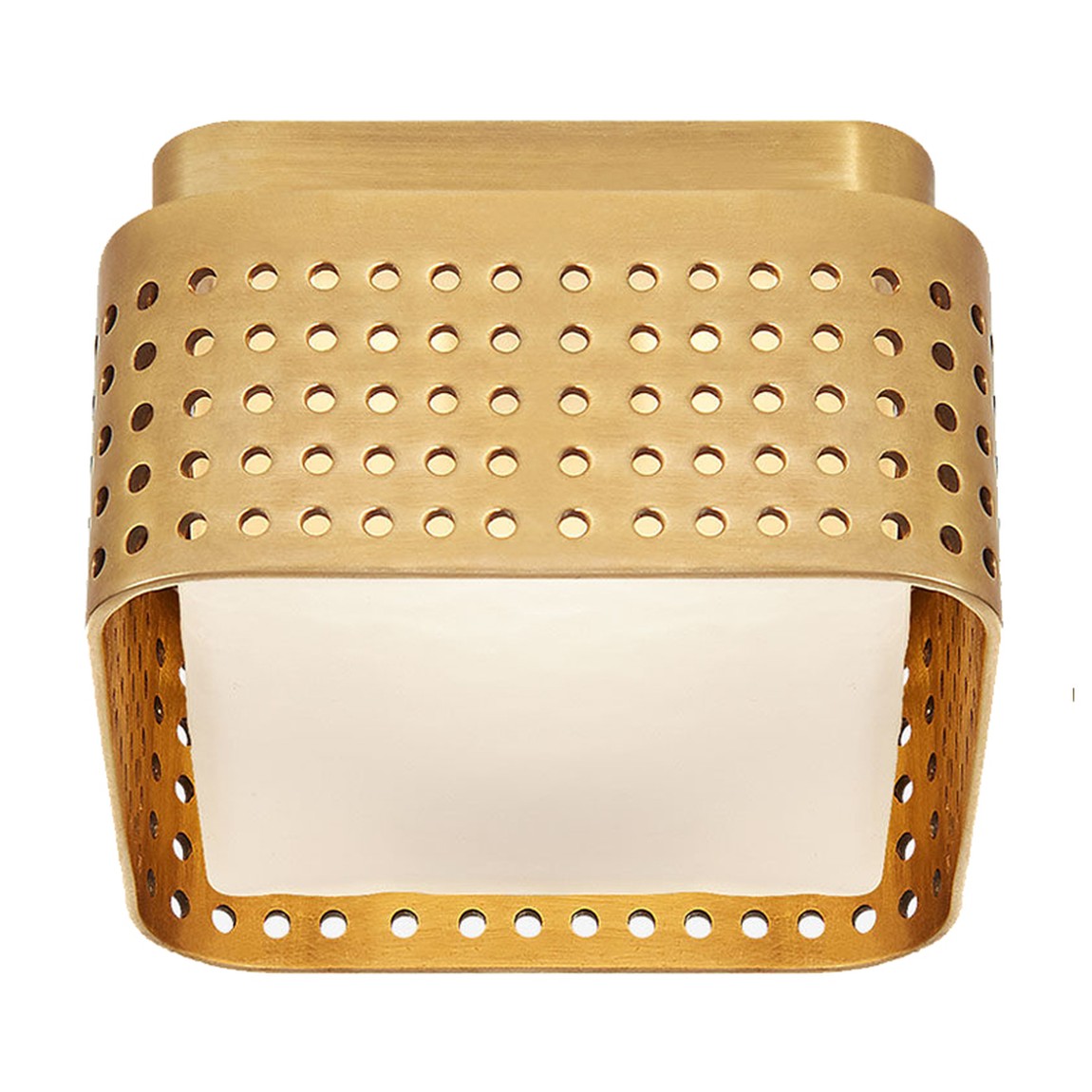PRECISION Petite Flush Mount Brass