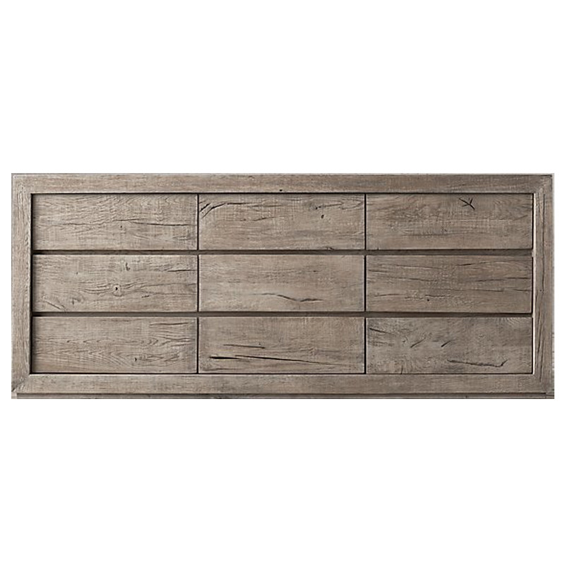 RECLAIMED RUSSIAN OAK Комод из дуба 9 ящиков