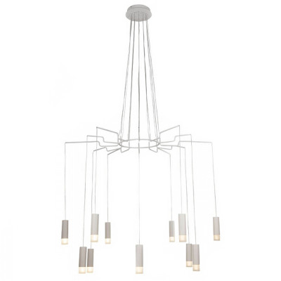 Wireflow LED White Suspension lam 12 патронов