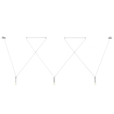 Wireflow LED White Suspension lam 3 патрона