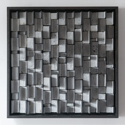 Абстрактное Объемное Панно Industrial panel Travers Coals