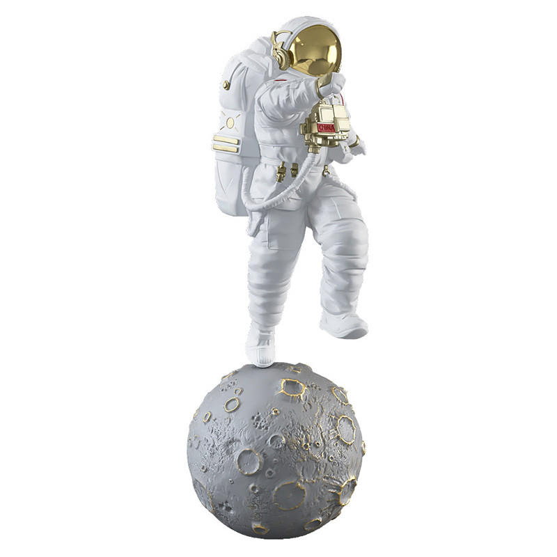 Аксессуар для интерьера большой космонавт на луне