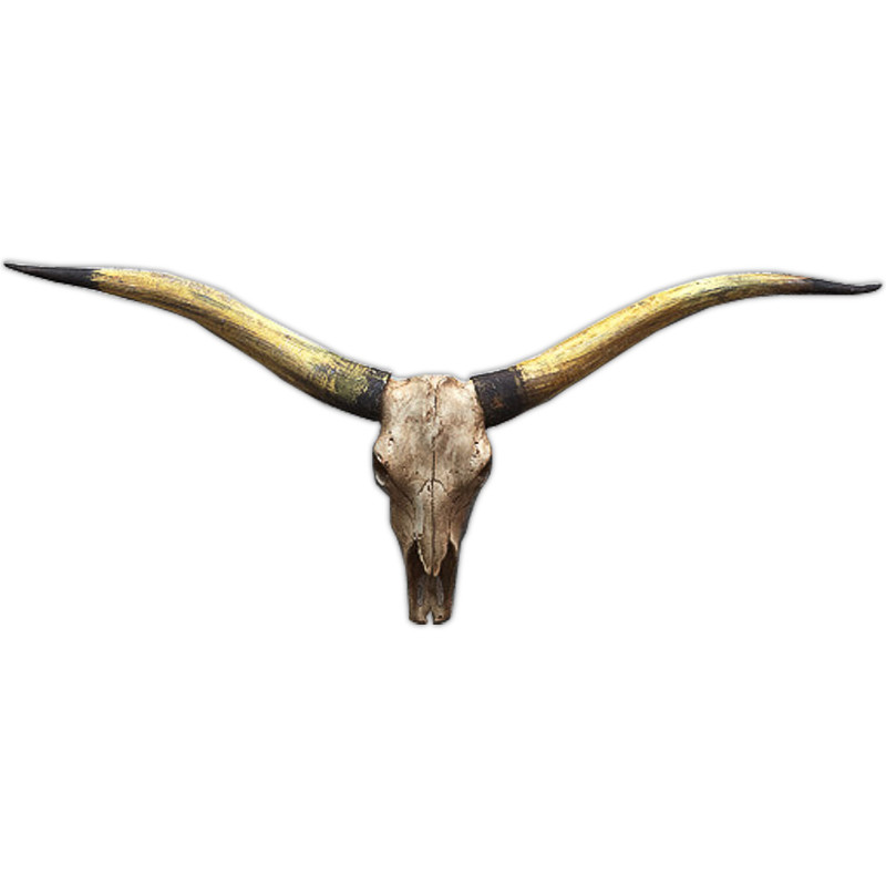 Аксессуар на стену Bull Skull beige