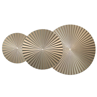 Арт-объект Apollo Champagne Wall Plaque Disc 3