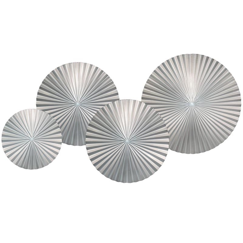 Арт-объект Apollo Silver Wall Plaque Disc 4