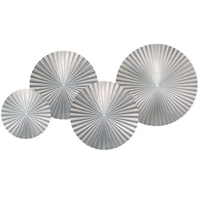 Арт-объект Apollo Silver Wall Plaque Disc 4