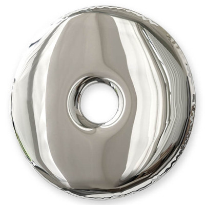 Арт-объект на стену Rondo Polished Stainless Steel Wall Mirror by Zieta Chrome