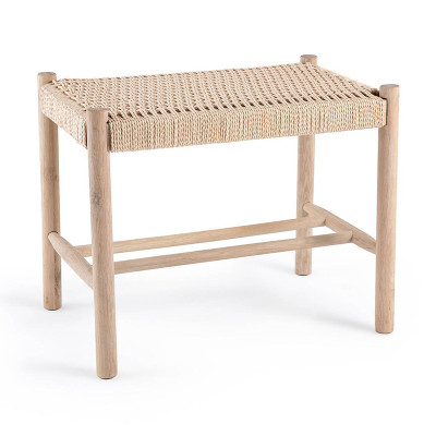 Банкетка Enzo Wicker Beige Banquet mini