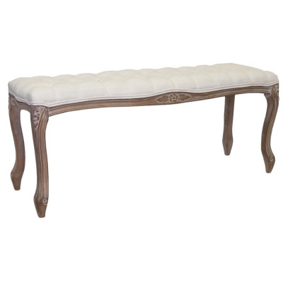 Банкетка French Provence Farmhouse Bench ivory