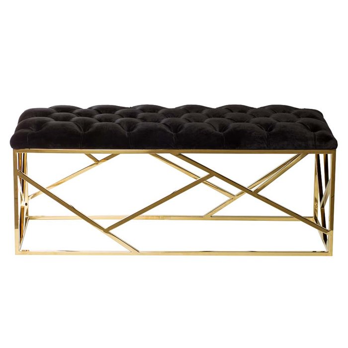 Банкетка Serene Furnishing Gold Top