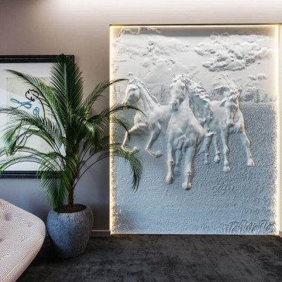 Барельеф HORSES