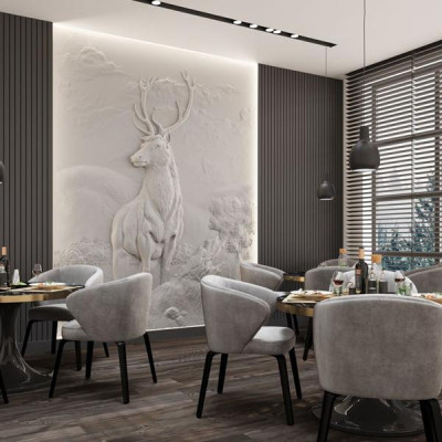 Барельеф WISDOM