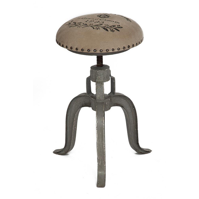 Барный стул Antique Metal Bar Stool