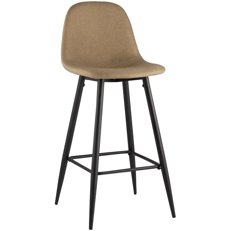 Барный Стул Archie Chair Бежевая Рогожка