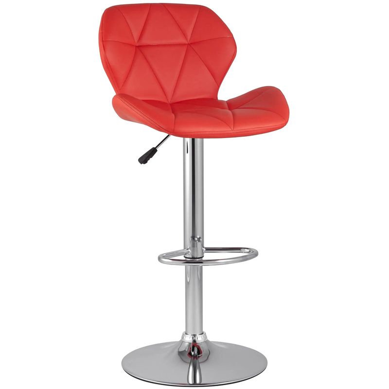 Барный Стул Jeroen Chair Красная Экокожа