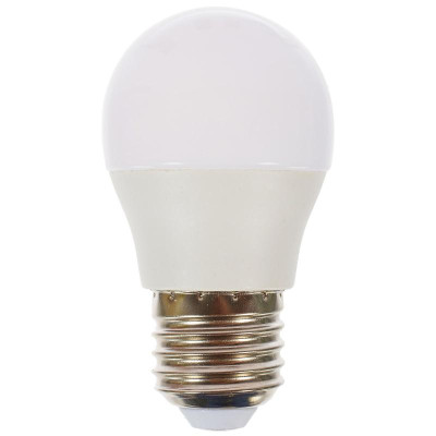 Белая матовая лампочка LED E27 4W