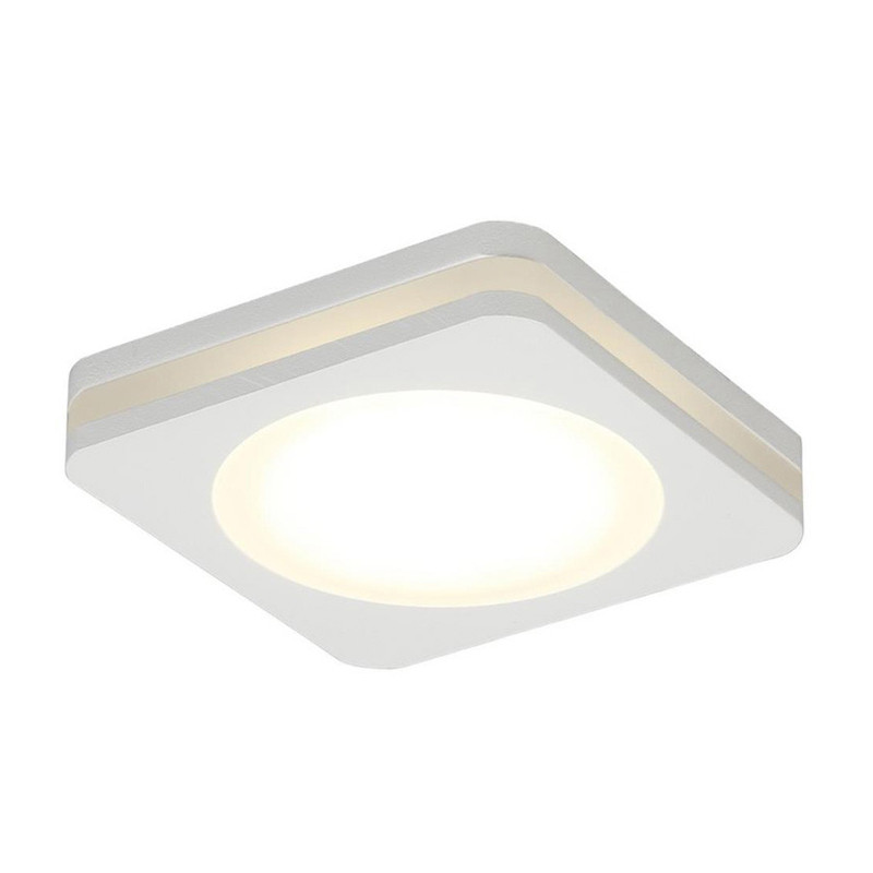 Белый квадратный спот Embedded Light