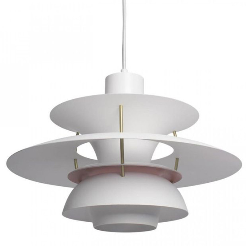 Белый Подвесной Светильник Louis Poulsen PH 5 Poul Henningsen White