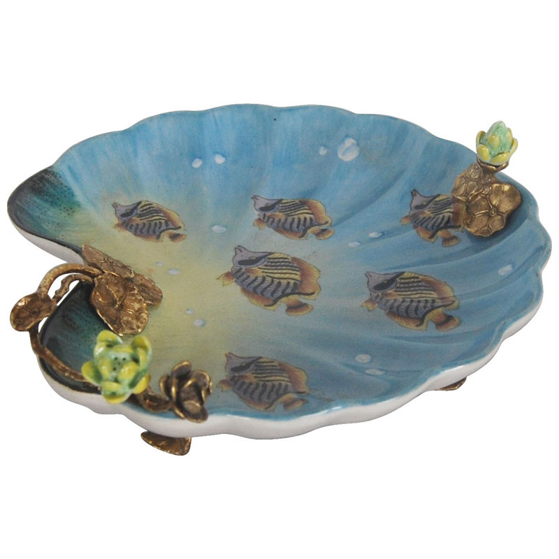 Блюдо Dish Blue Shell