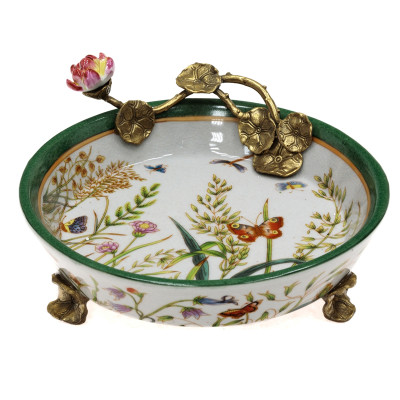 Блюдо Florian Bronze Dish