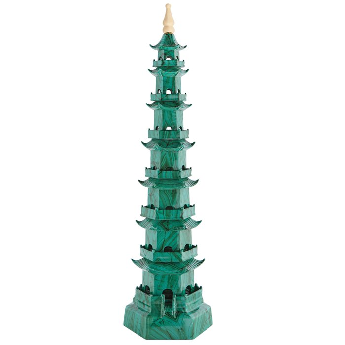 Большая Китайская Пагода Malachite