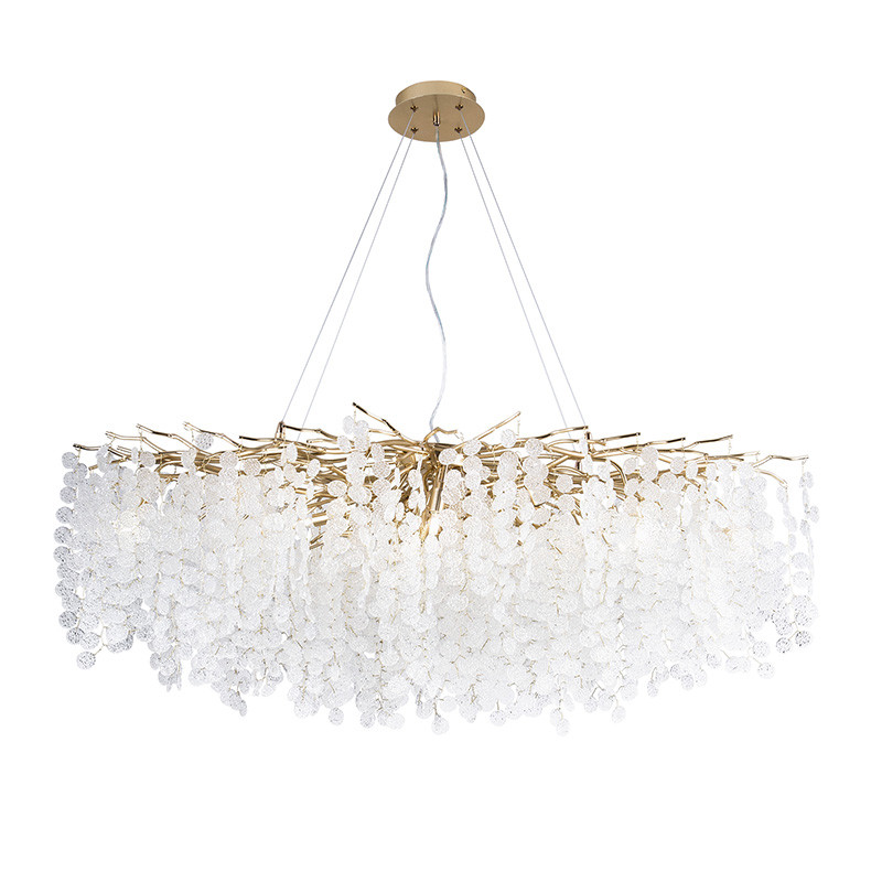 Большая Хрустальная Люстра Burmist