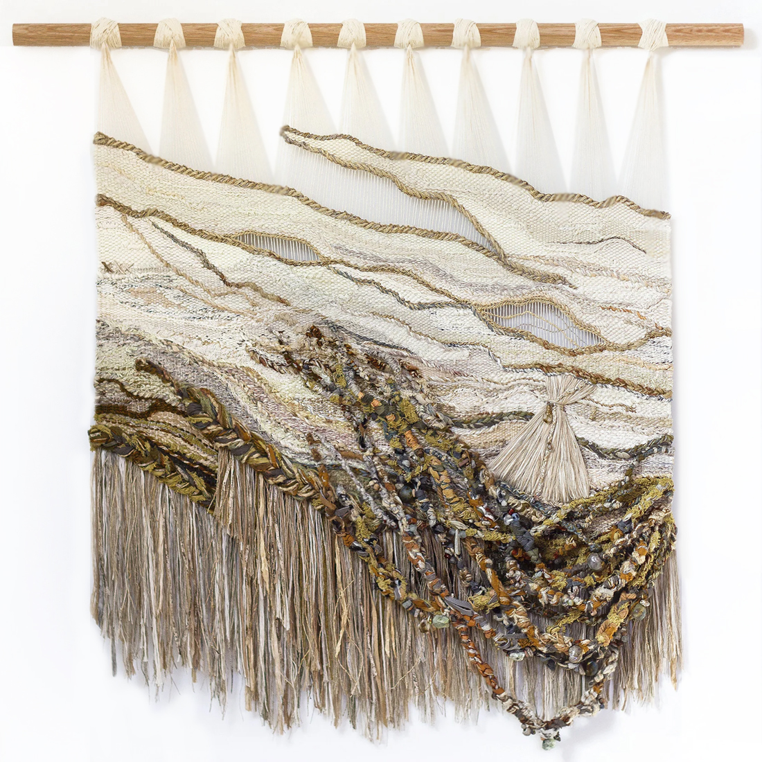 Большой Гобелен ручная работа Wabi-Sabi I