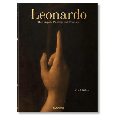 Большой подпрочный альбом Леонардо да Винчи Leonardo. The Complete Paintings and Drawings XXL