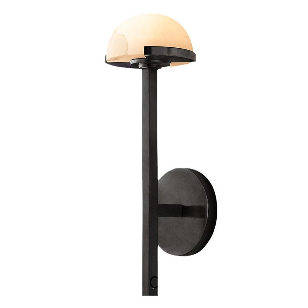 Бра  с мраморными рассеивателями в форме купола Light Warm Light