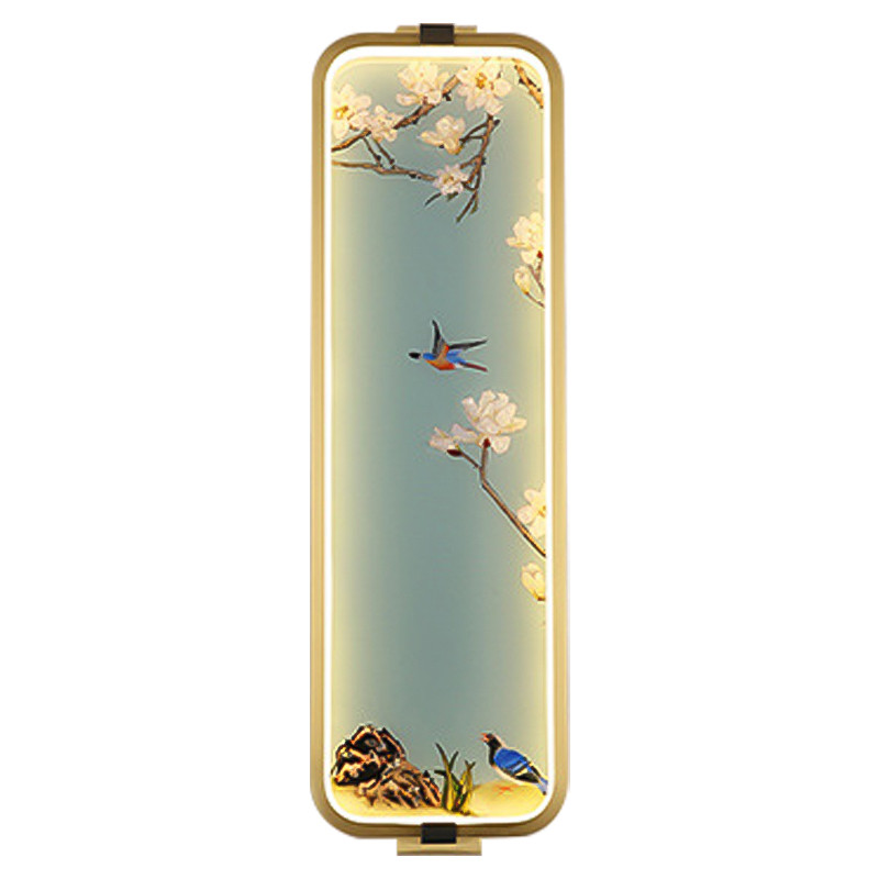 Бра Birds Oriental Scenes Wall Lamp