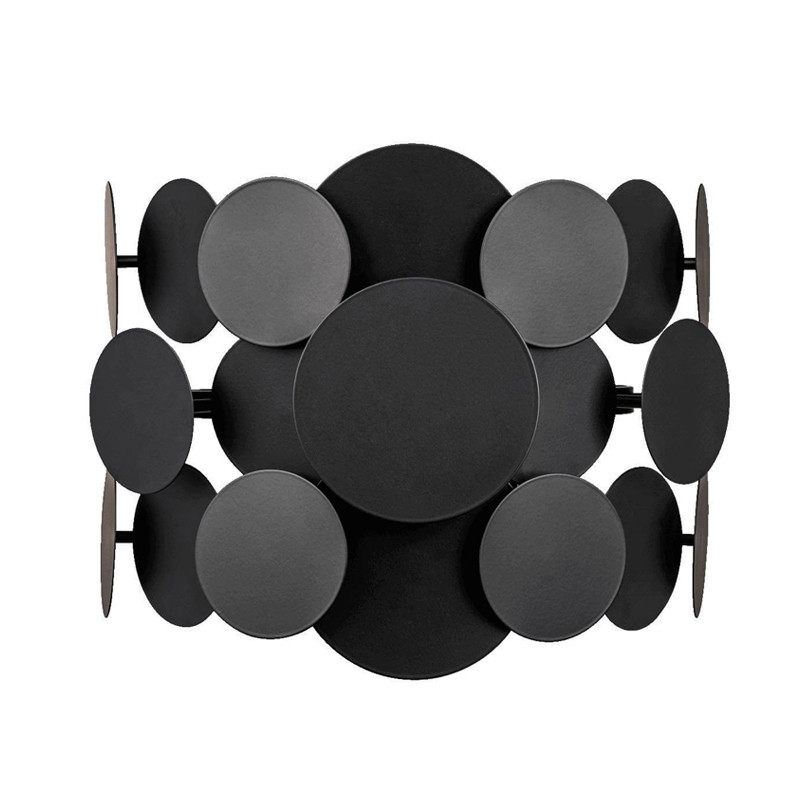 Бра Black Matte Disk