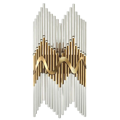 Бра Bronze Pipes стеклянное