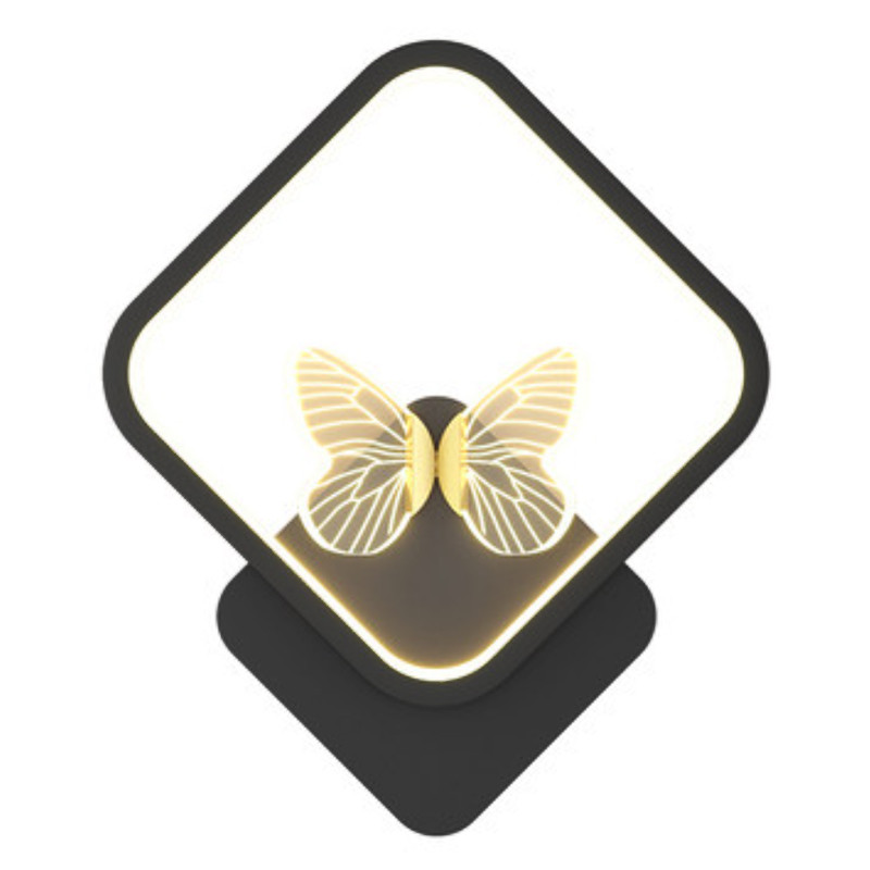 Бра Butterfly Black Rhombus Wall Lamp
