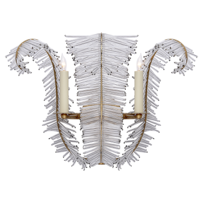 Бра Calais Wide Wall Sconce with Crystal Accents