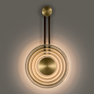 Бра Chelsom WALL SOLAR BLACK BRONZE