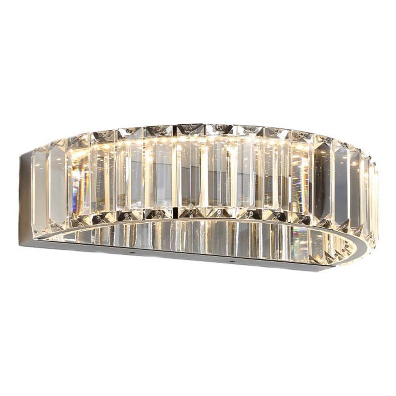 Бра Crystal Shine Linda Chrome Wall Lamp A