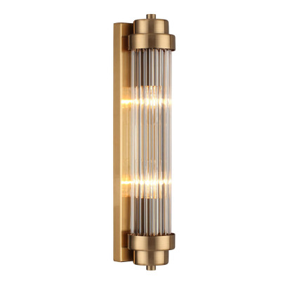 Бра Dirck Glass TUBE Sconce Bronze