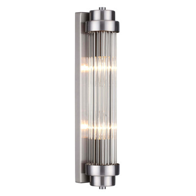 Бра Dirck Glass TUBE Sconce Nickel