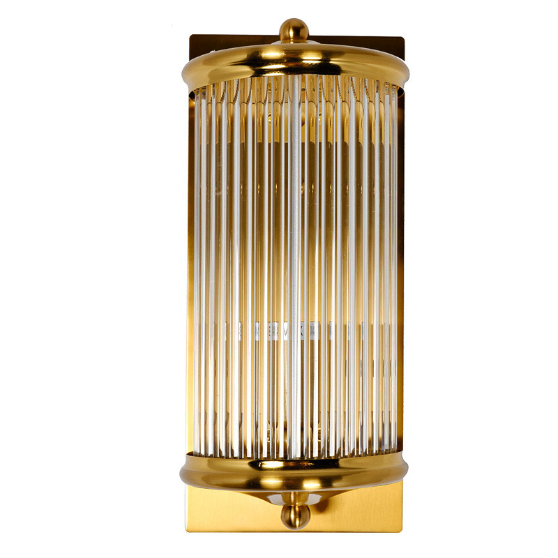 Бра Einar Glass TUBE Gold