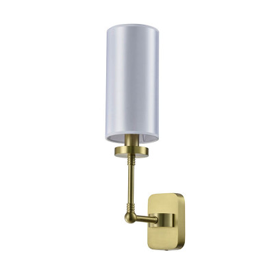 Бра Fabric Lampshade Brass