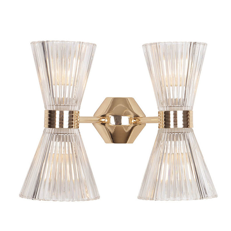 Бра Glass Horn Light gold 4
